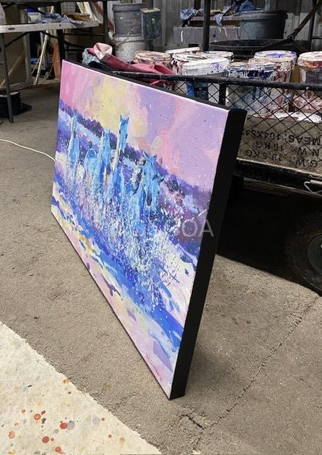 Wild Horses - Original Art - Gold Coast Gallery Of ArtJos Coufreur