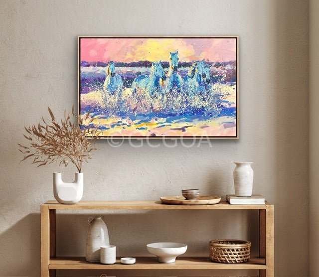 Wild Horses - Original Art - Gold Coast Gallery Of ArtJos Coufreur