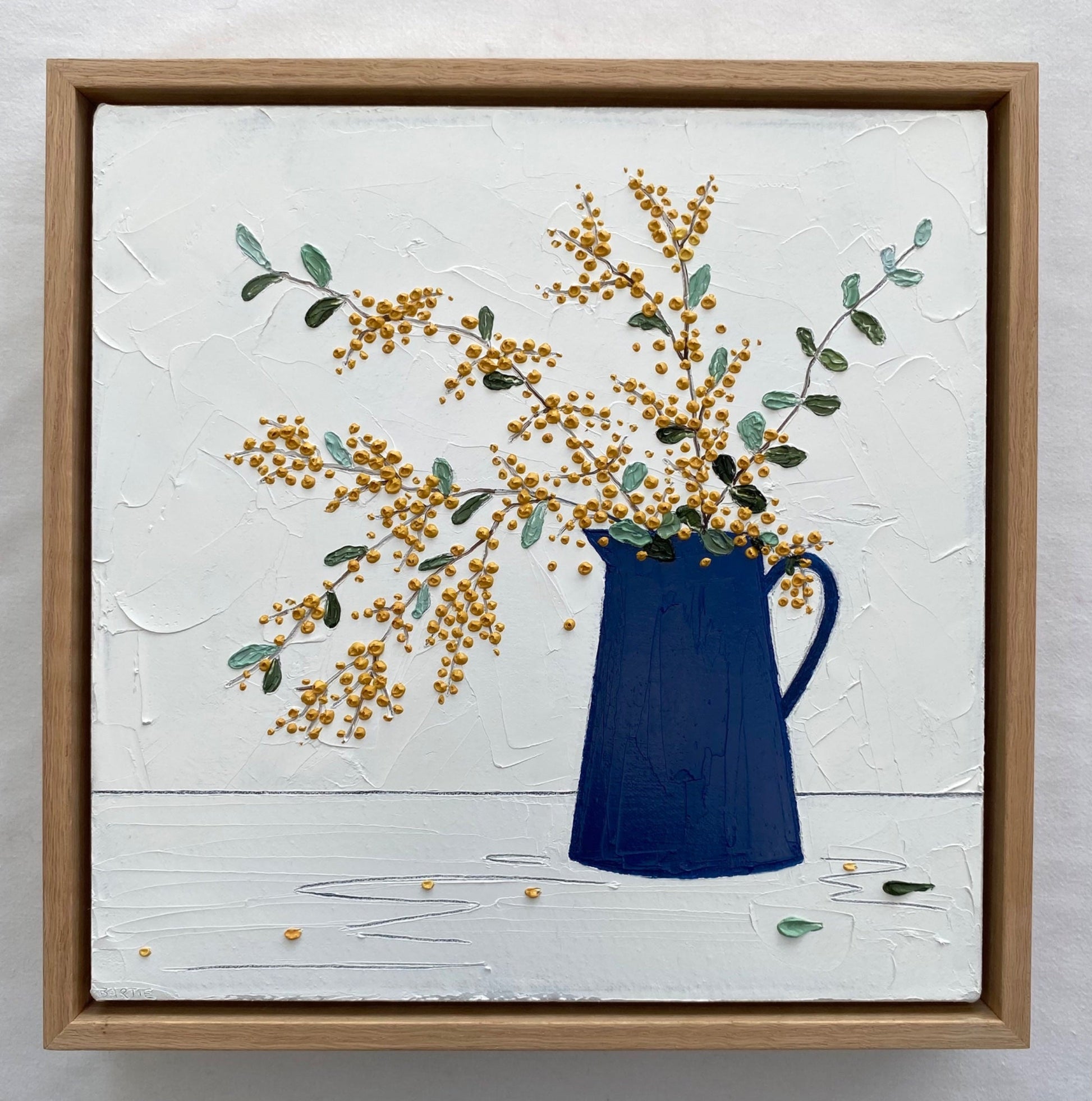 Wild Wattle Gold - Gold Coast Gallery Of ArtJustine Bartie