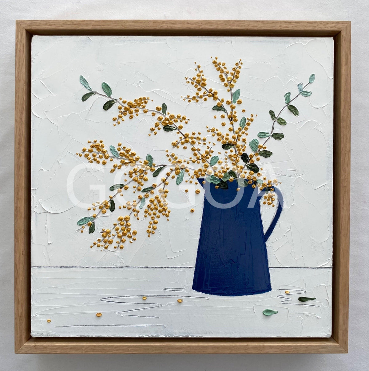 Wild Wattle Gold - Gold Coast Gallery Of ArtJustine Bartie