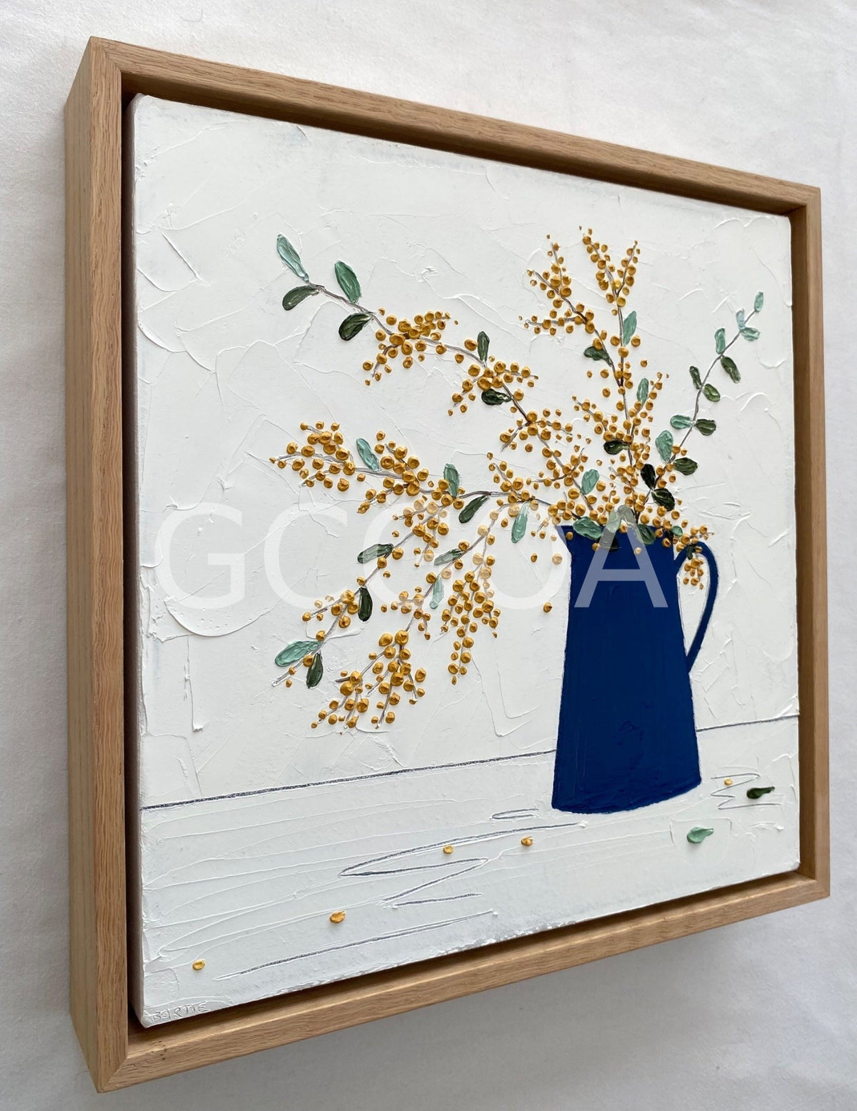 Wild Wattle Gold - Gold Coast Gallery Of ArtJustine Bartie