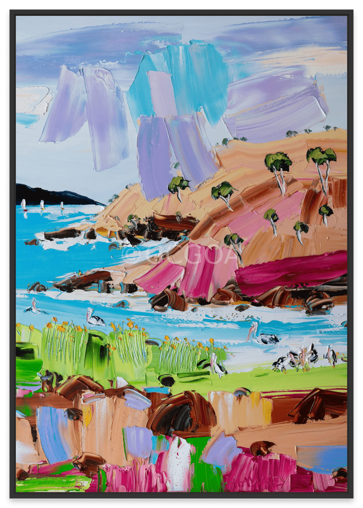 Wild Ways - Fine Art Print - Gold Coast Gallery Of ArtAngela Hawkey