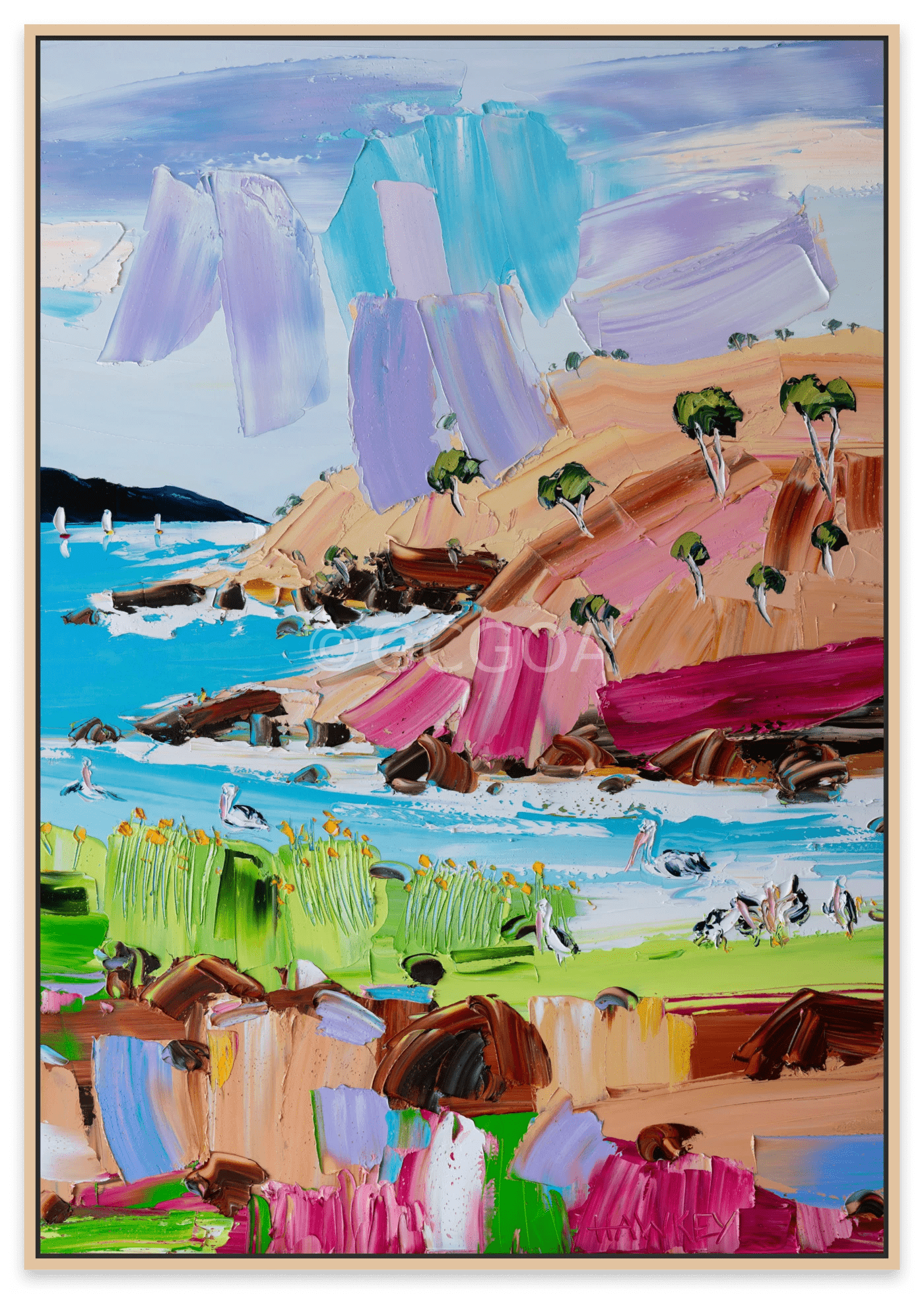 Wild Ways - Fine Art Print - Gold Coast Gallery Of ArtAngela Hawkey