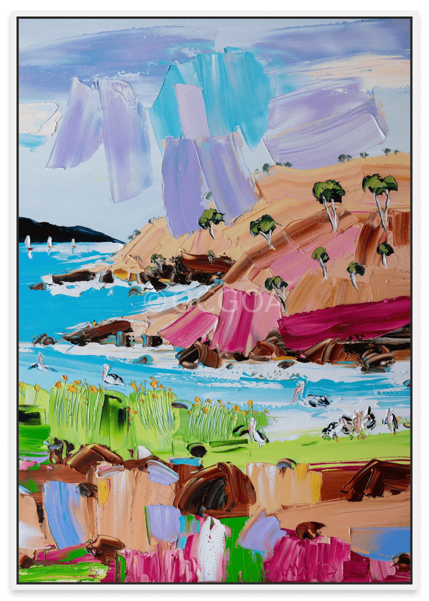 Wild Ways - Fine Art Print - Gold Coast Gallery Of ArtAngela Hawkey