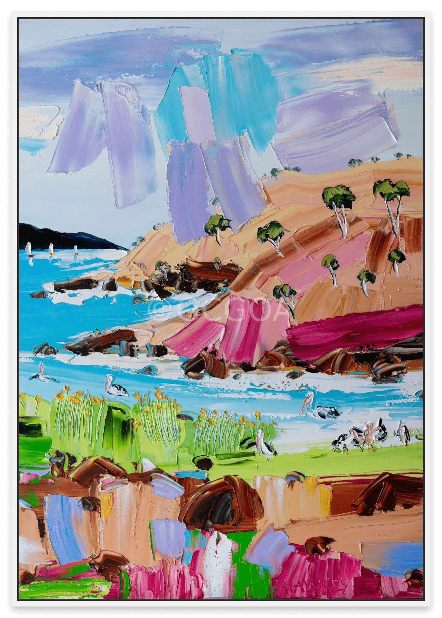 Wild Ways - Fine Art Print - Gold Coast Gallery Of ArtAngela Hawkey