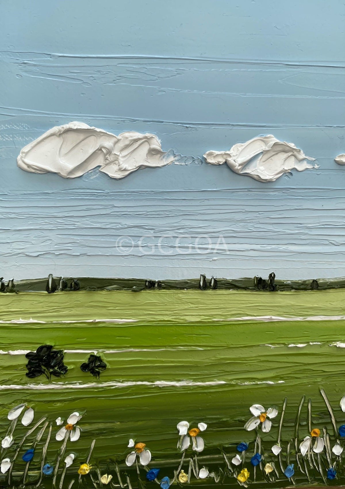 Wildflower Lane - Original Art - Gold Coast Gallery Of ArtJustine Bartie