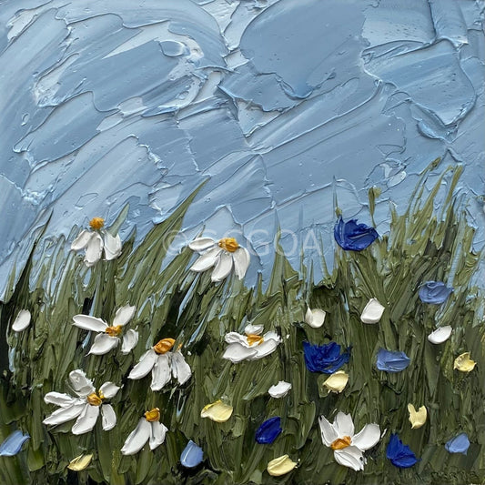 Wildflowers - Original Art - Gold Coast Gallery Of ArtJustine Bartie