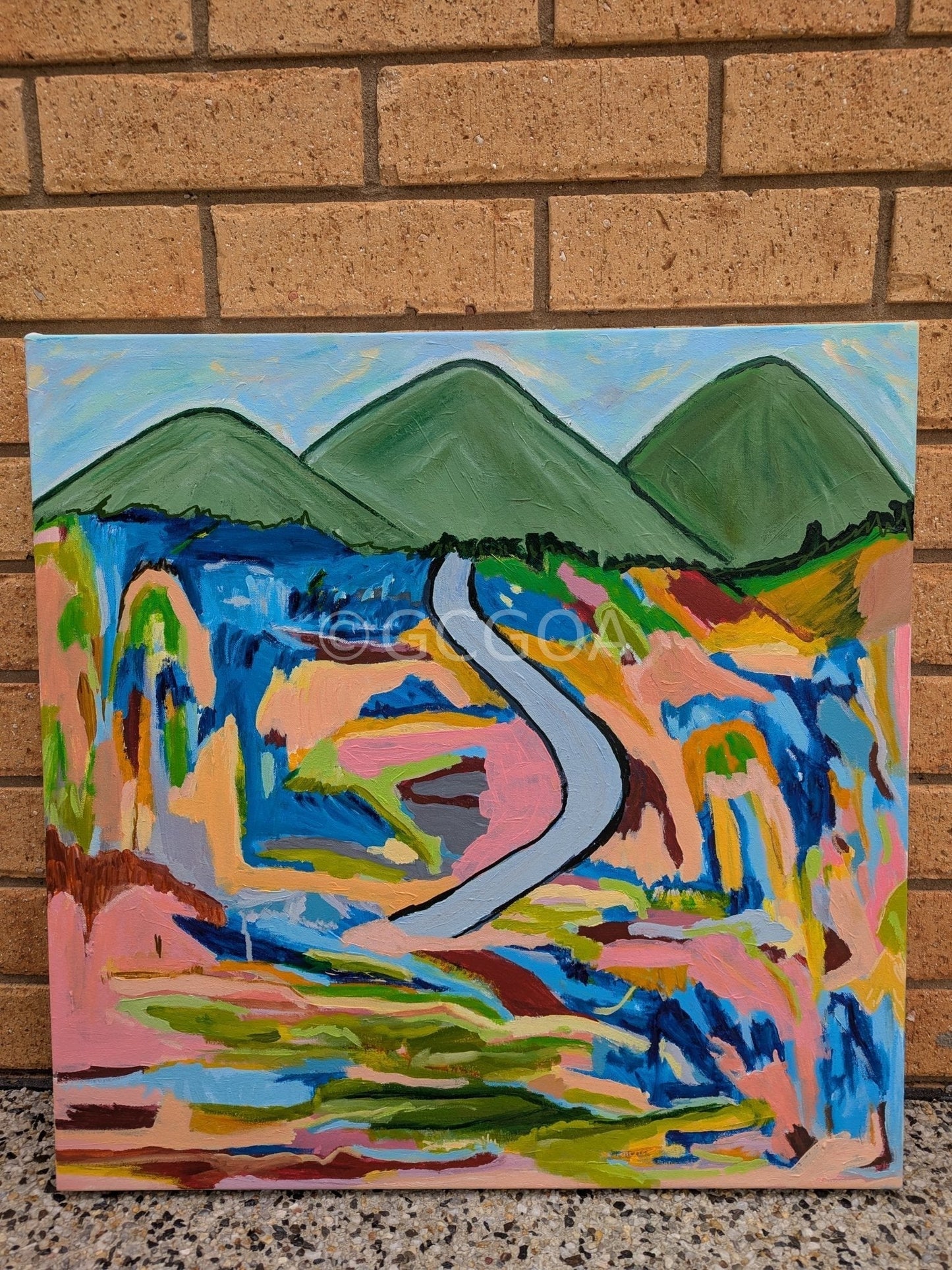Winding Through the Wild - Original Art - Gold Coast Gallery Of ArtAlpana Rai