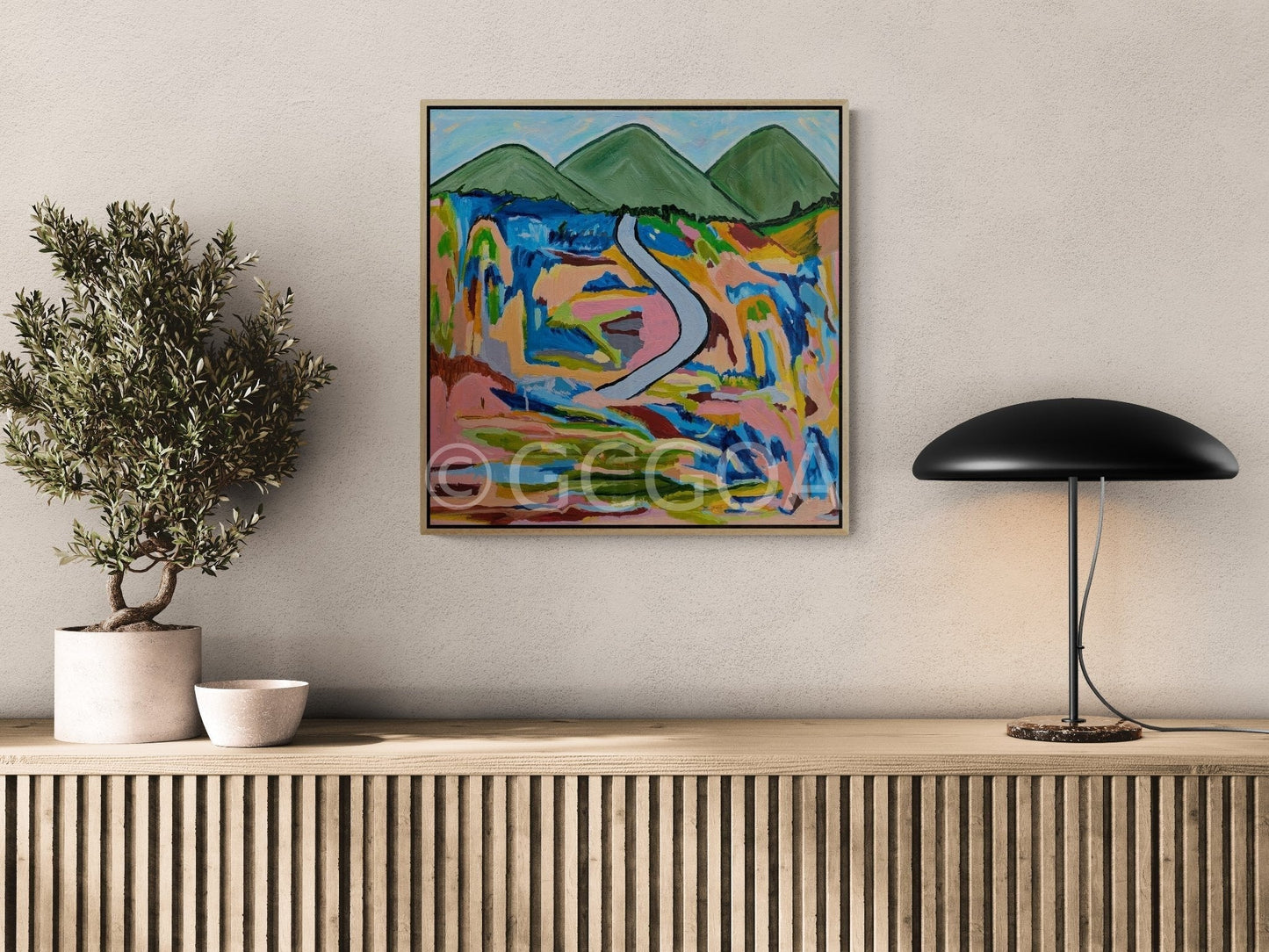 Winding Through the Wild - Original Art - Gold Coast Gallery Of ArtAlpana Rai