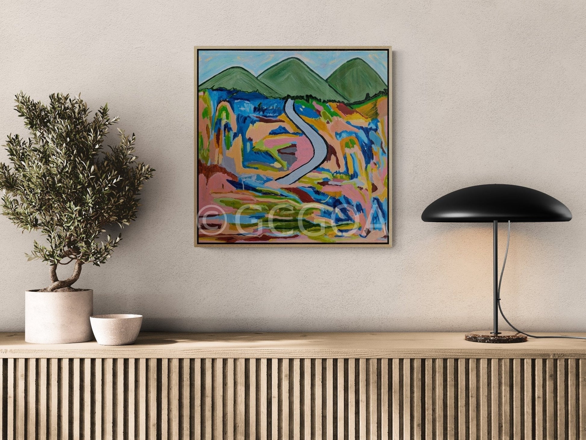 Winding Through the Wild - Original Art - Gold Coast Gallery Of ArtAlpana Rai
