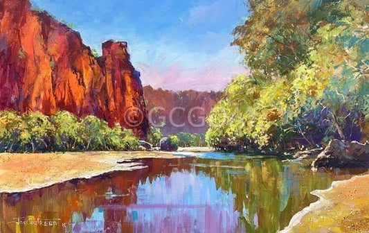 Windjana Gorge - Original Art - Gold Coast Gallery Of ArtJos Coufreur