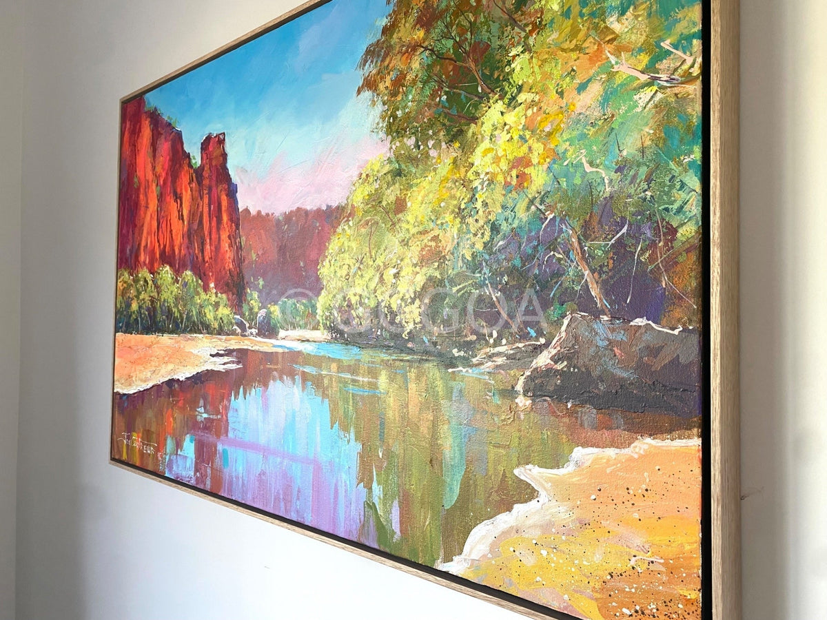 Windjana Gorge - Original Art - Gold Coast Gallery Of ArtJos Coufreur