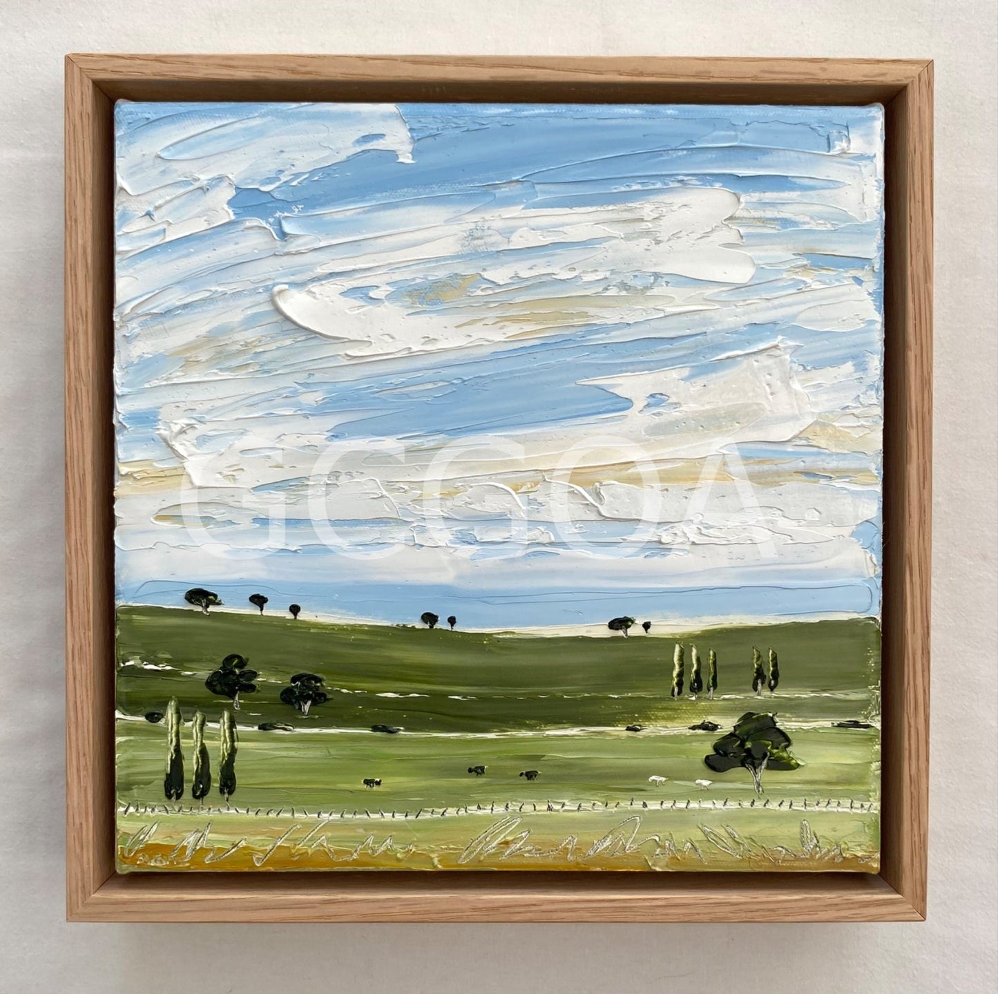 Windswept Country Days - Gold Coast Gallery Of ArtJustine Bartie
