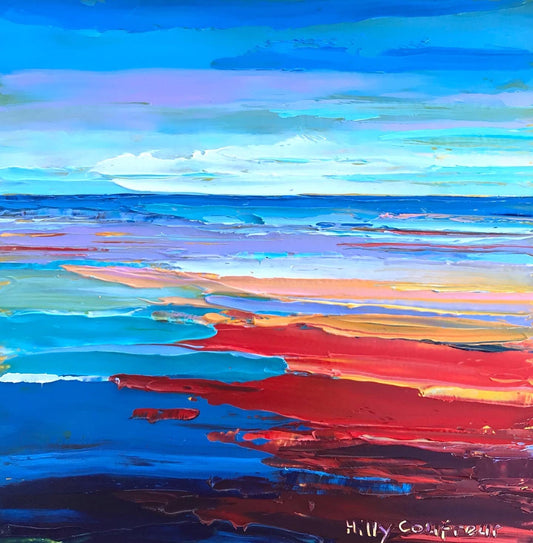 Winter at the Beach 6 - Plein Air - Gold Coast Gallery Of ArtHilly Coufreur