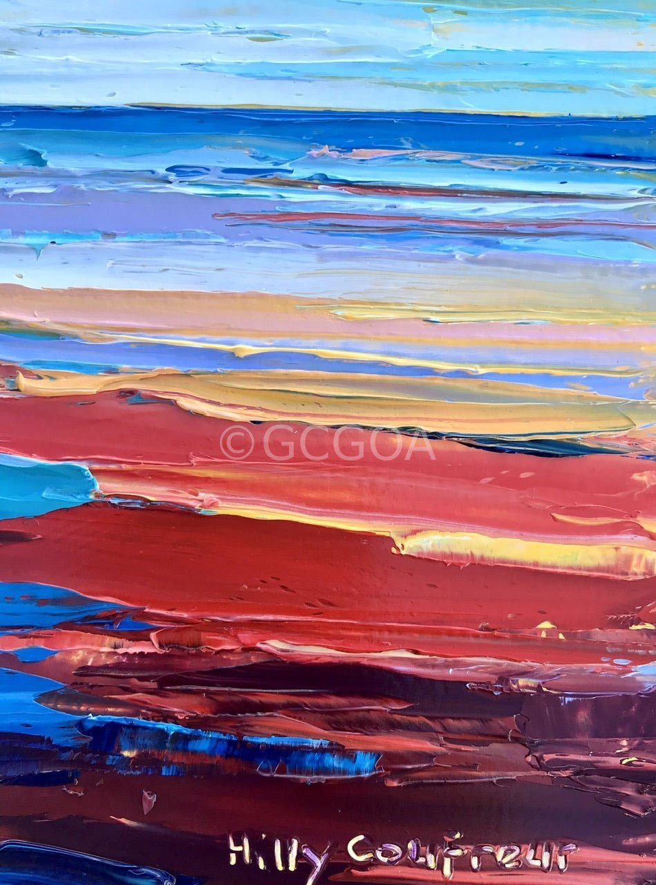 Winter at the Beach 6 - Plein Air - Gold Coast Gallery Of ArtHilly Coufreur