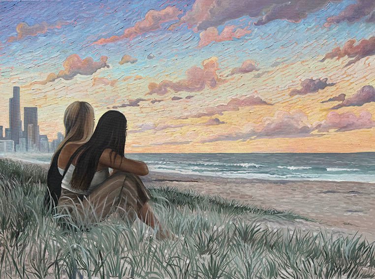 Winter Evenings - Gold Coast Gallery Of ArtMichael Baker