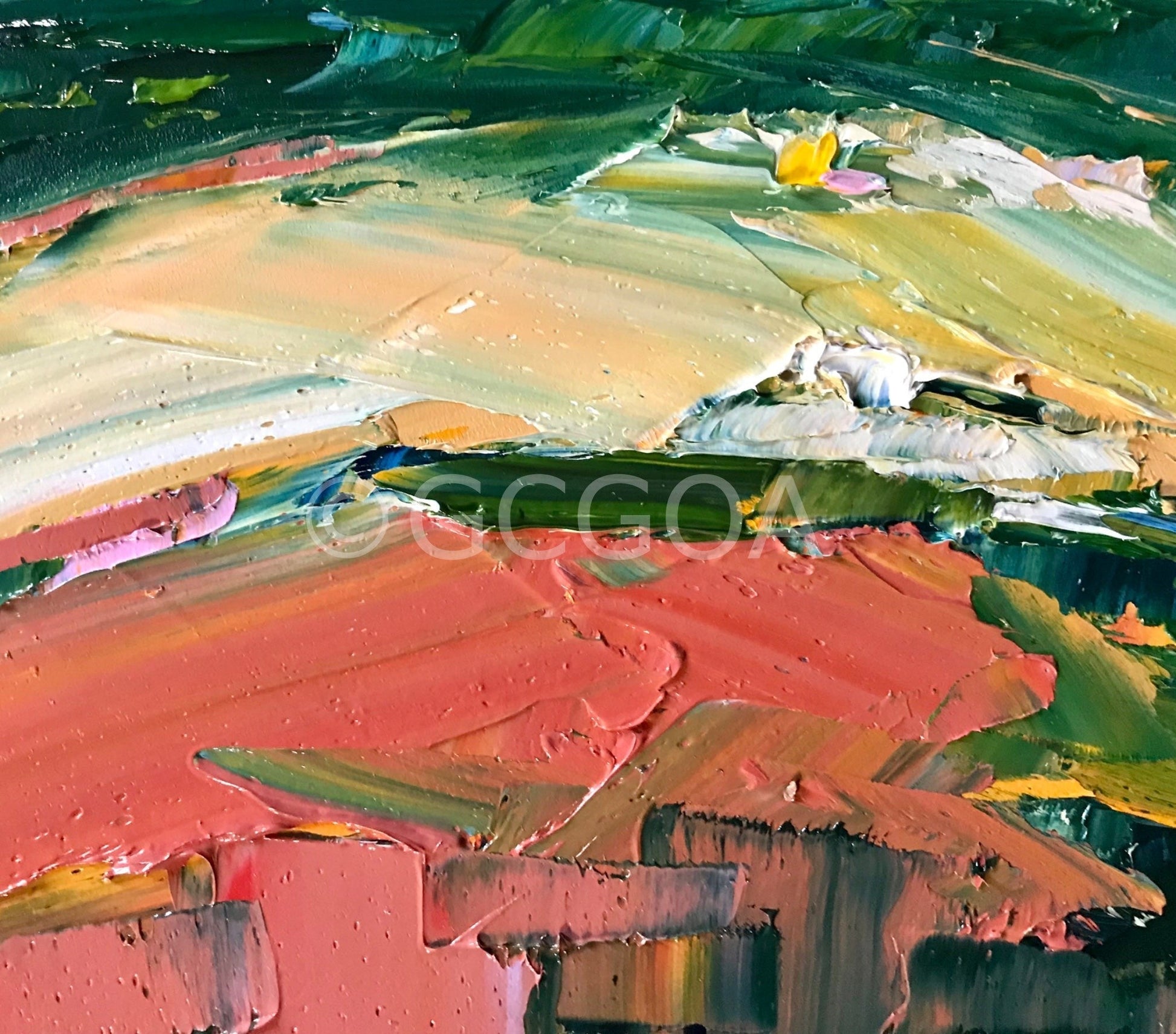 Winter on our Farm - Plein Air - Gold Coast Gallery Of ArtHilly Coufreur