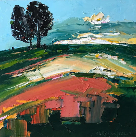 Winter on our Farm - Plein Air - Gold Coast Gallery Of ArtHilly Coufreur