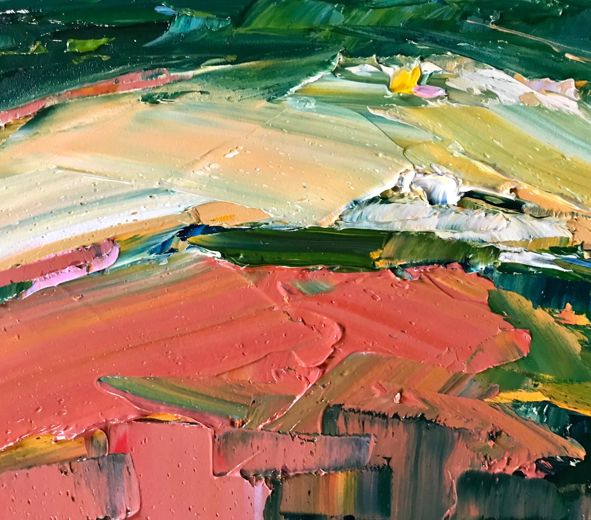 Winter on our Farm - Plein Air - Gold Coast Gallery Of ArtHilly Coufreur