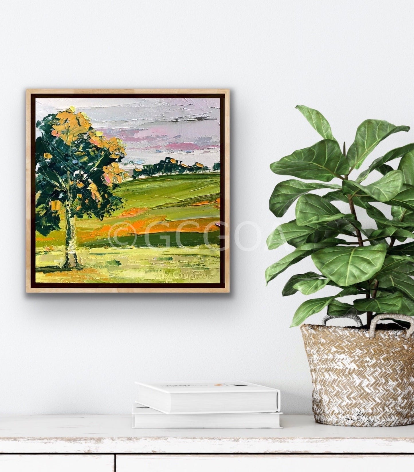 Winter on the Farm 8 - Plein Air - Gold Coast Gallery Of ArtHilly Coufreur