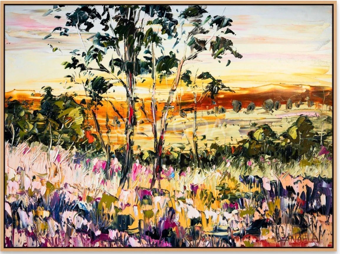 Winter Sun - Fine Art Print - Gold Coast Gallery Of ArtAngela Hawkey