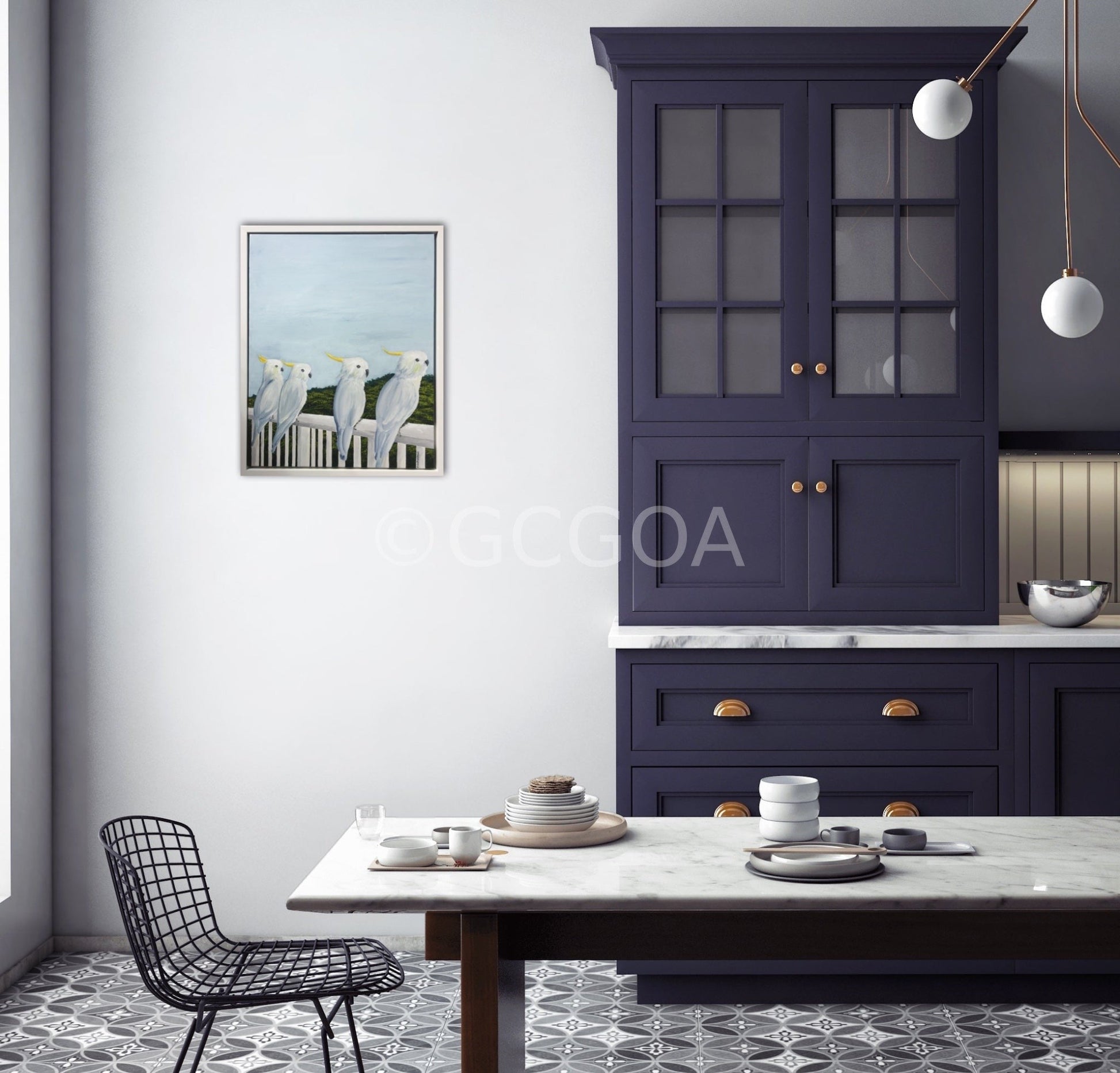 Winter Sunbasking - Original Art - Gold Coast Gallery Of ArtFika Karnadewi
