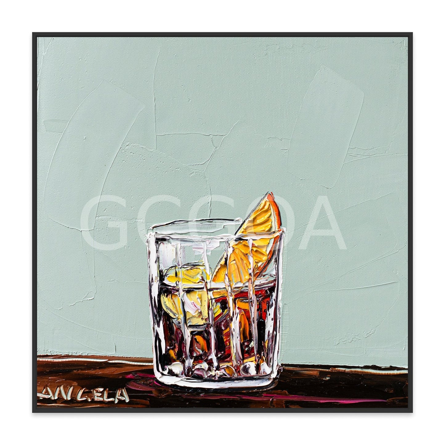 Negroni On Sage - Fine Art Print