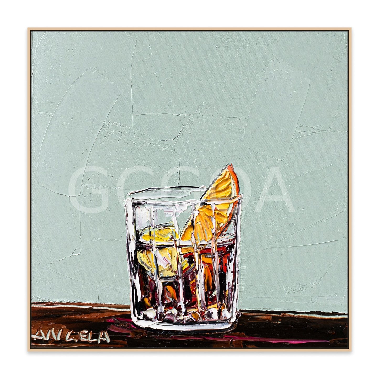 Negroni On Sage - Fine Art Print
