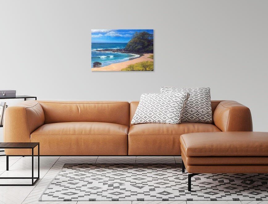 Woolgoolga Beach - Gold Coast Gallery Of ArtAnne Strambi