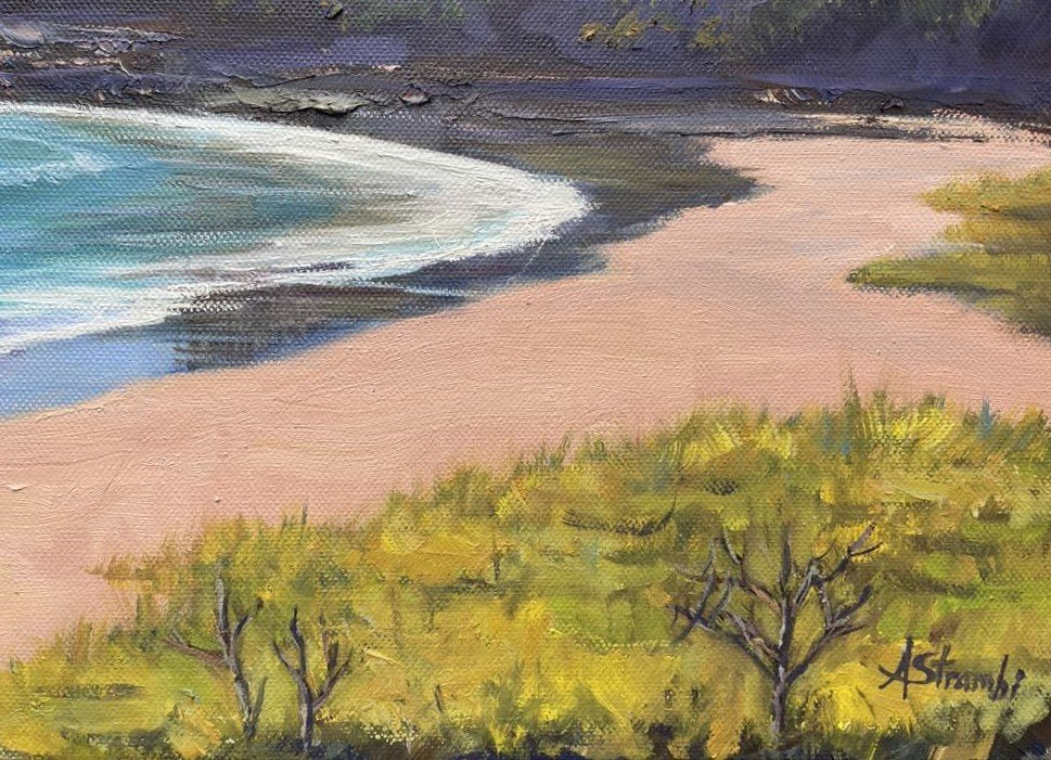 Woolgoolga Beach - Gold Coast Gallery Of ArtAnne Strambi