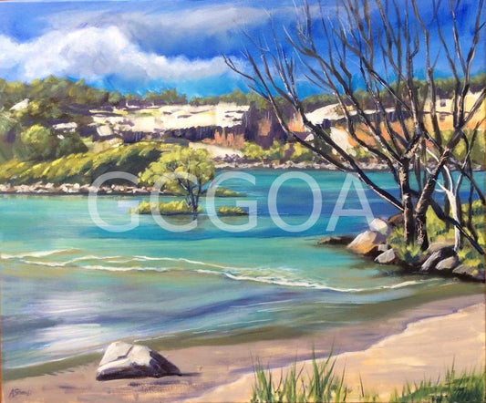 Wooli Cliffs 2 - Gold Coast Gallery Of ArtAnne Strambi