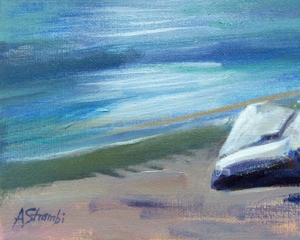 Wooli Cliffs 2 - Gold Coast Gallery Of ArtAnne Strambi