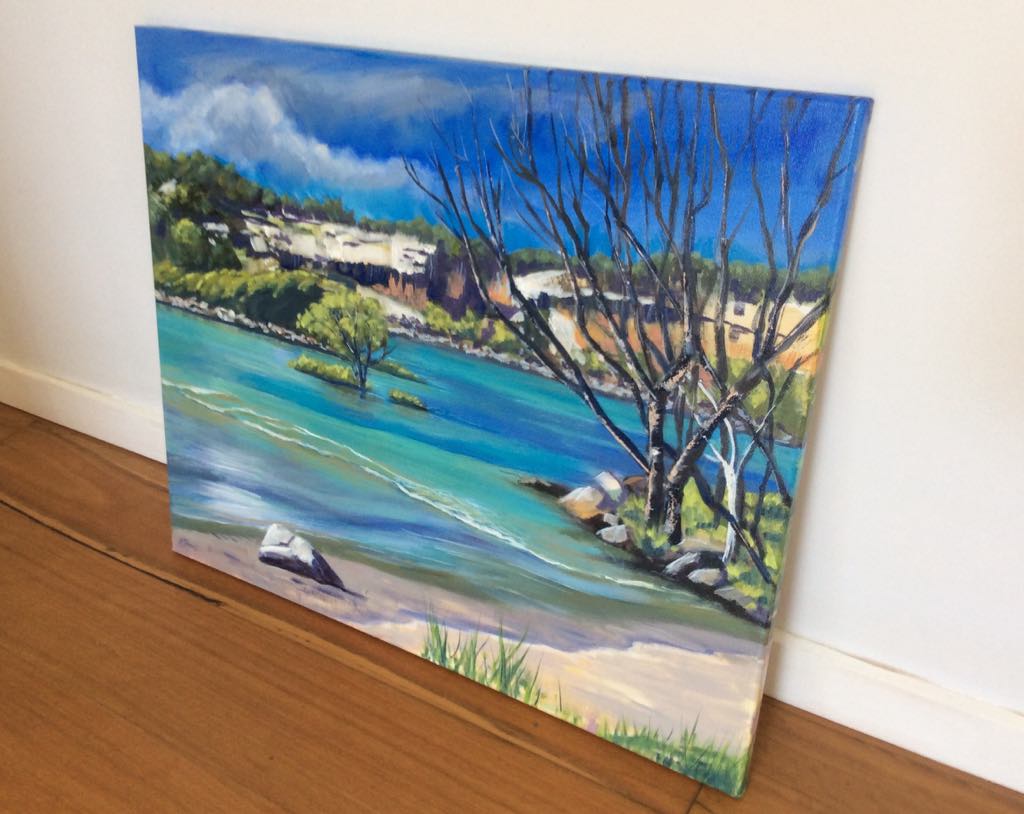 Wooli Cliffs 2 - Gold Coast Gallery Of ArtAnne Strambi