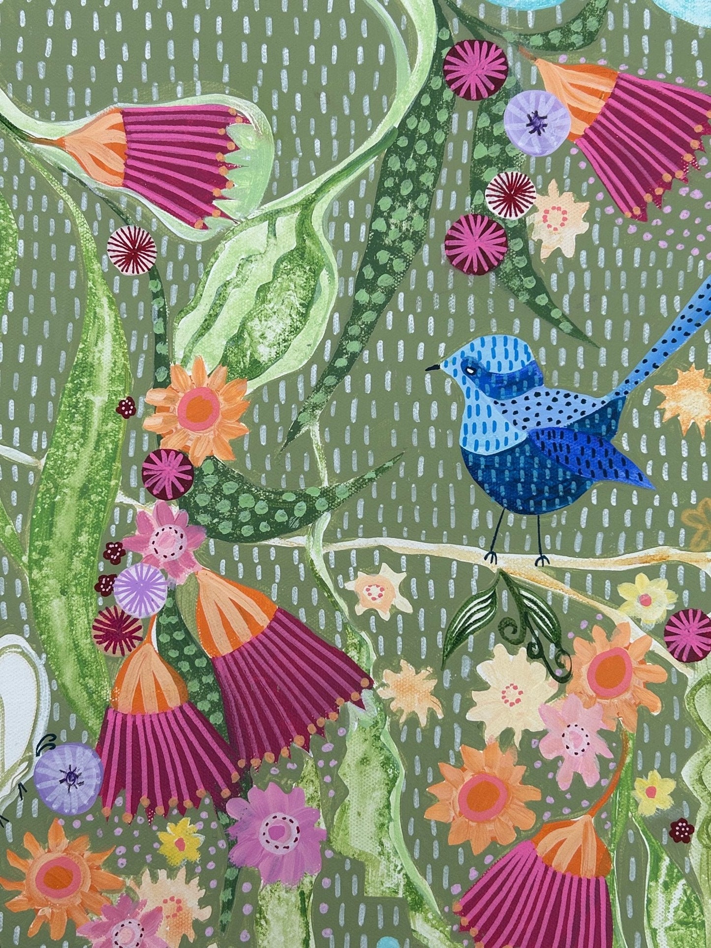 Wren and the wandering Butterfly - Gold Coast Gallery Of ArtDebra Duffy