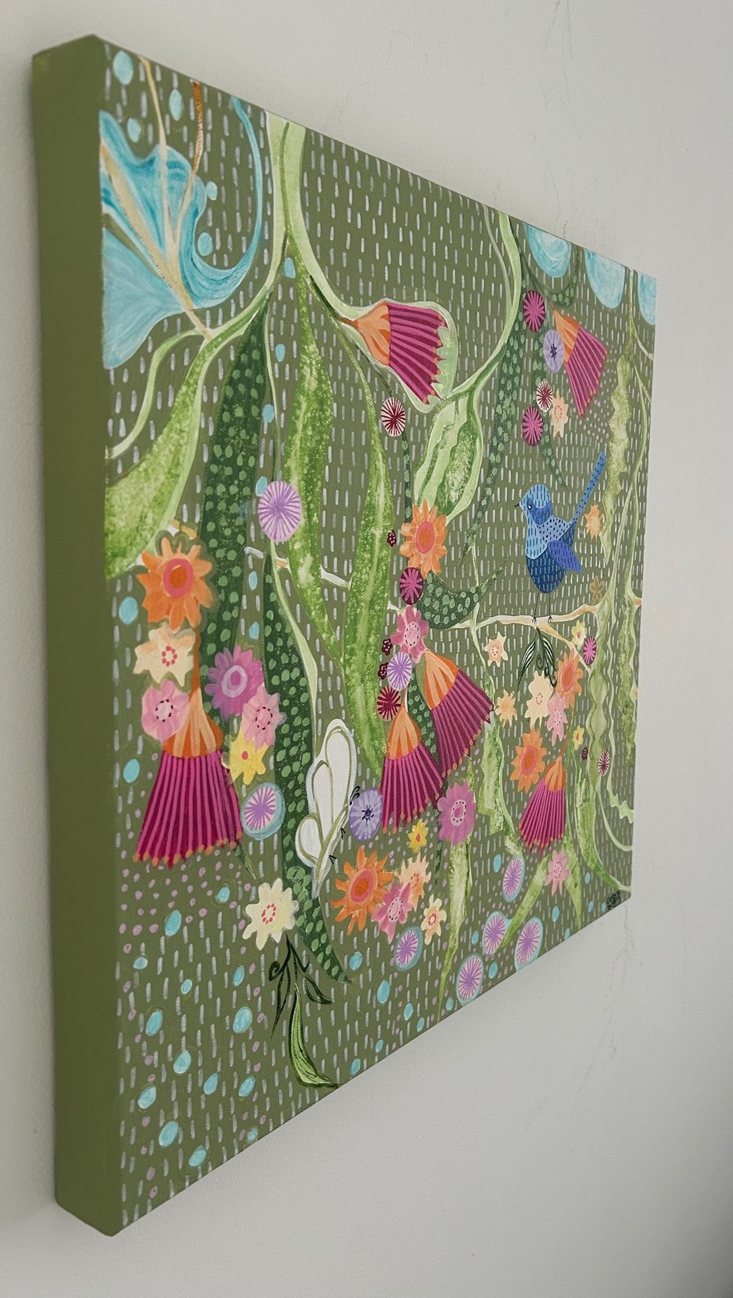 Wren and the wandering Butterfly - Gold Coast Gallery Of ArtDebra Duffy