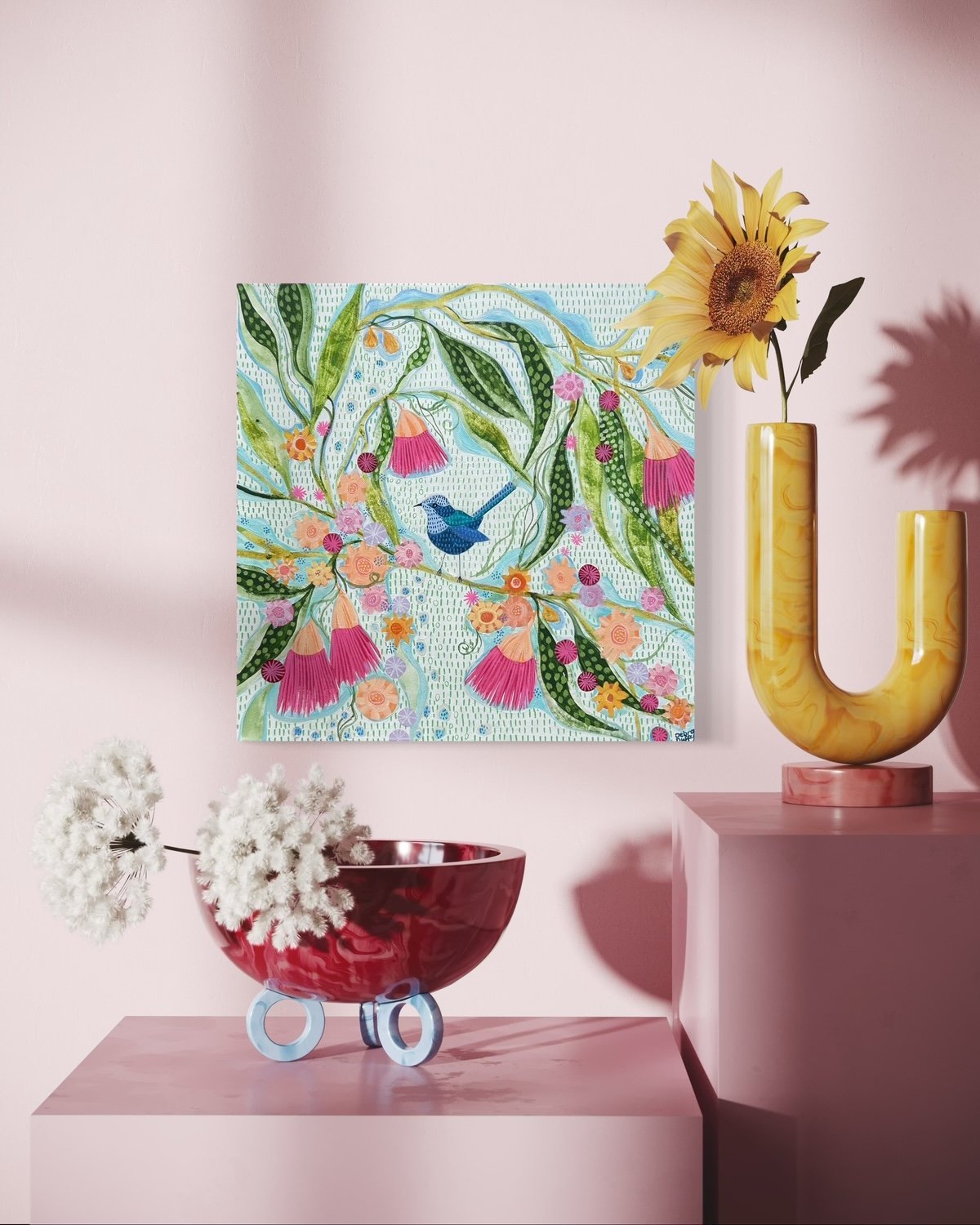 Wren's Secret Garden - Gold Coast Gallery Of ArtDebra Duffy