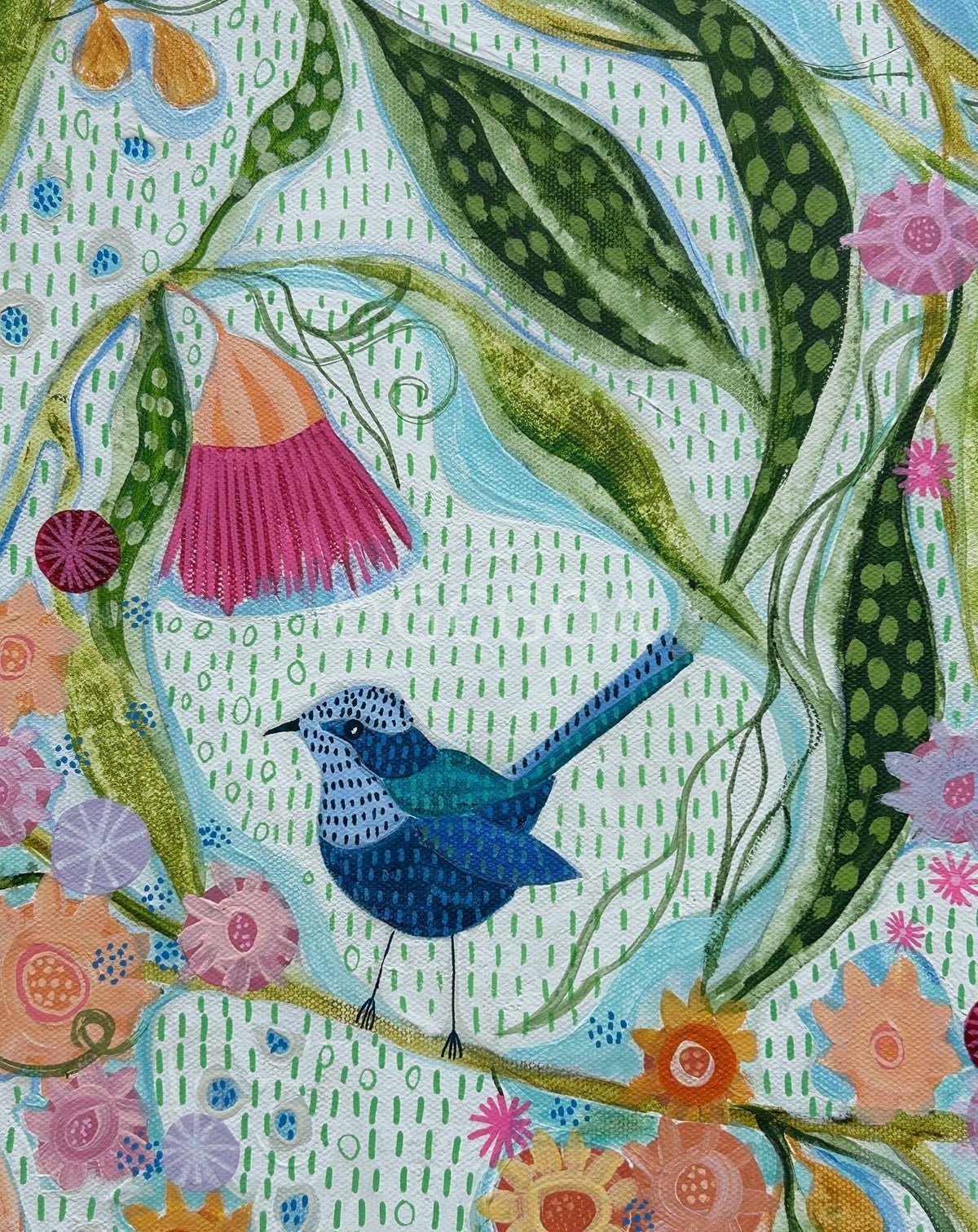 Wren's Secret Garden - Gold Coast Gallery Of ArtDebra Duffy
