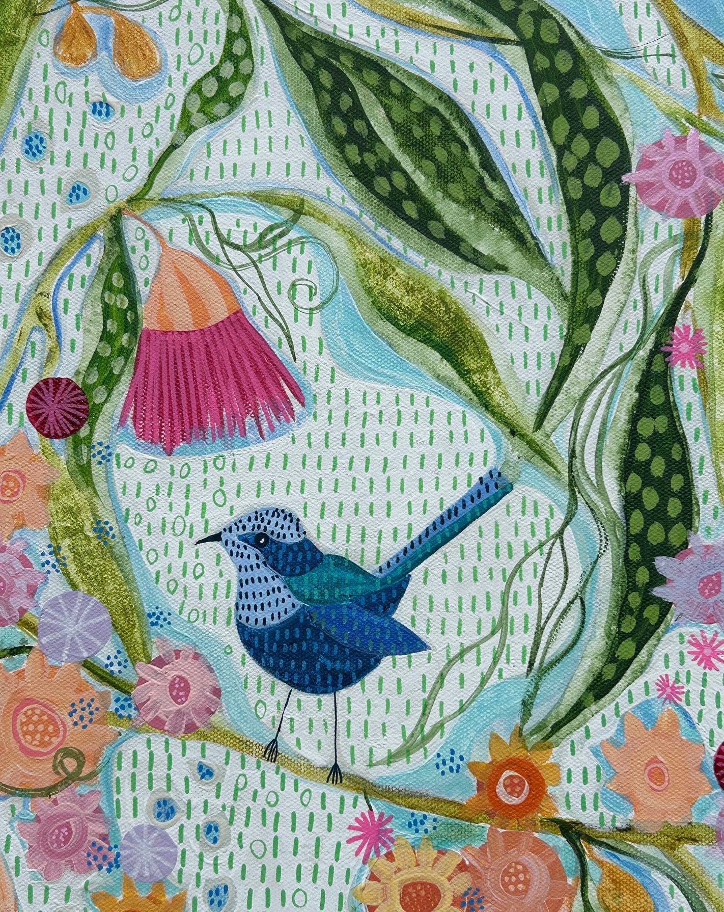 Wren's Secret Garden - Gold Coast Gallery Of ArtDebra Duffy