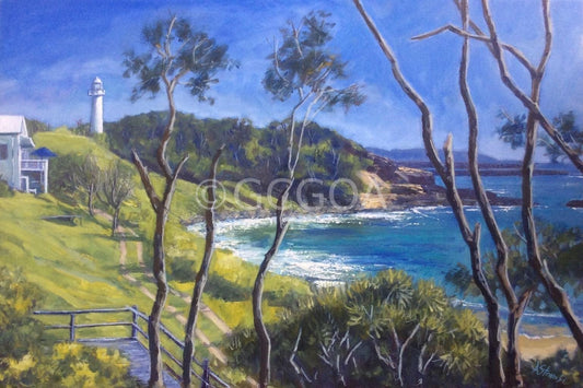 Yamba Headland View - Gold Coast Gallery Of ArtAnne Strambi