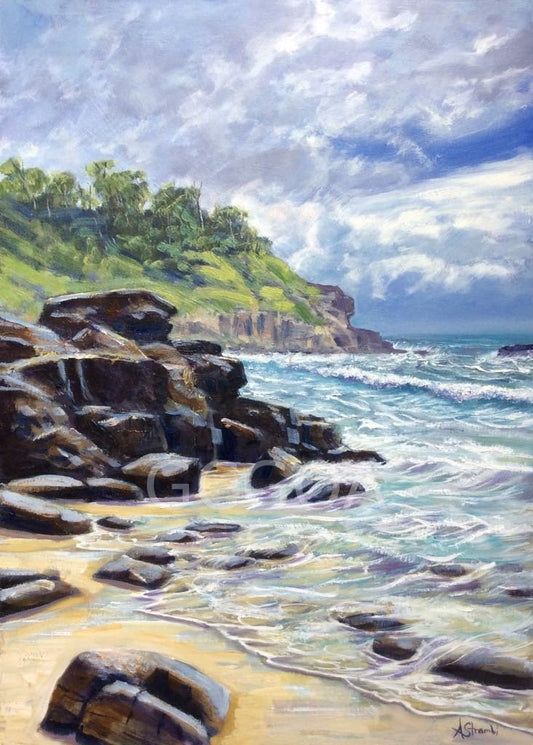 Yamba Rocks - Gold Coast Gallery Of ArtAnne Strambi