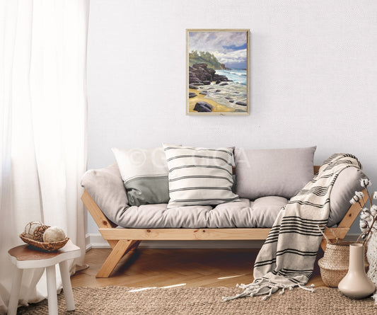 Yamba Rocks and Headland - Gold Coast Gallery Of ArtAnne Strambi