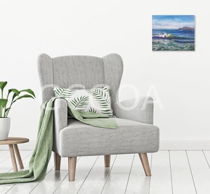 Yamba Wave - Gold Coast Gallery Of ArtAnne Strambi