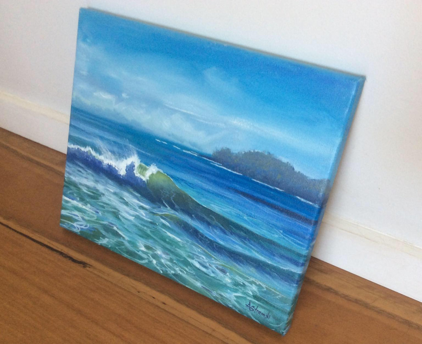 Yamba Wave - Gold Coast Gallery Of ArtAnne Strambi