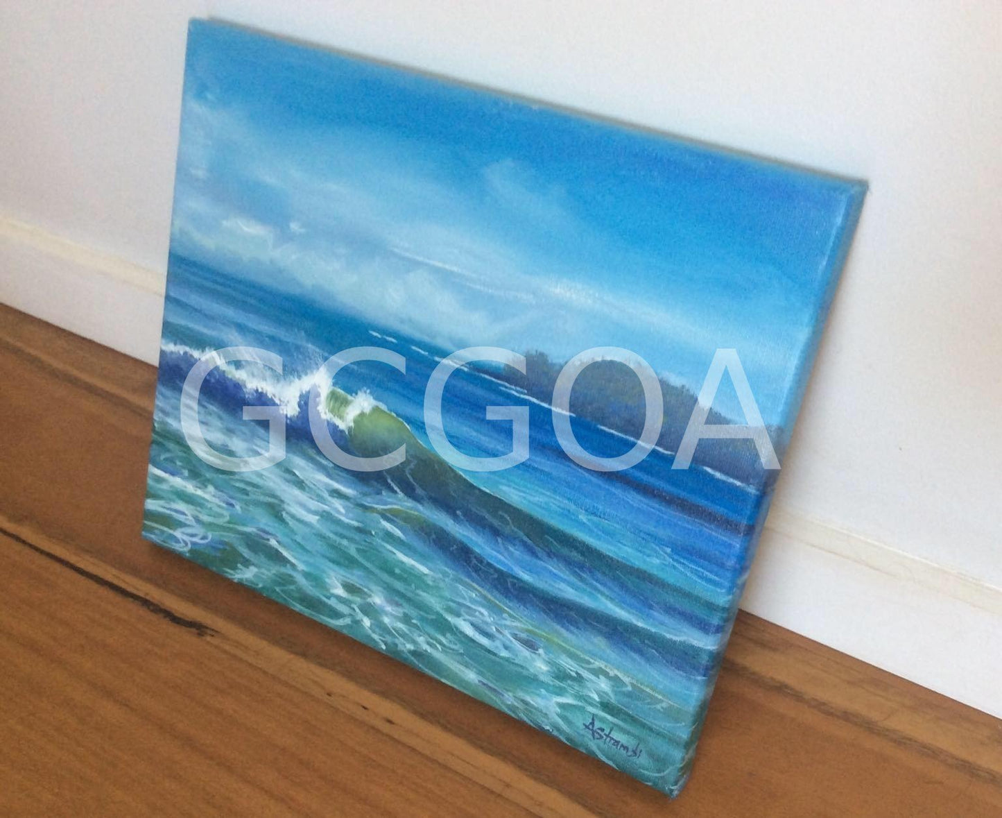 Yamba Wave - Gold Coast Gallery Of ArtAnne Strambi