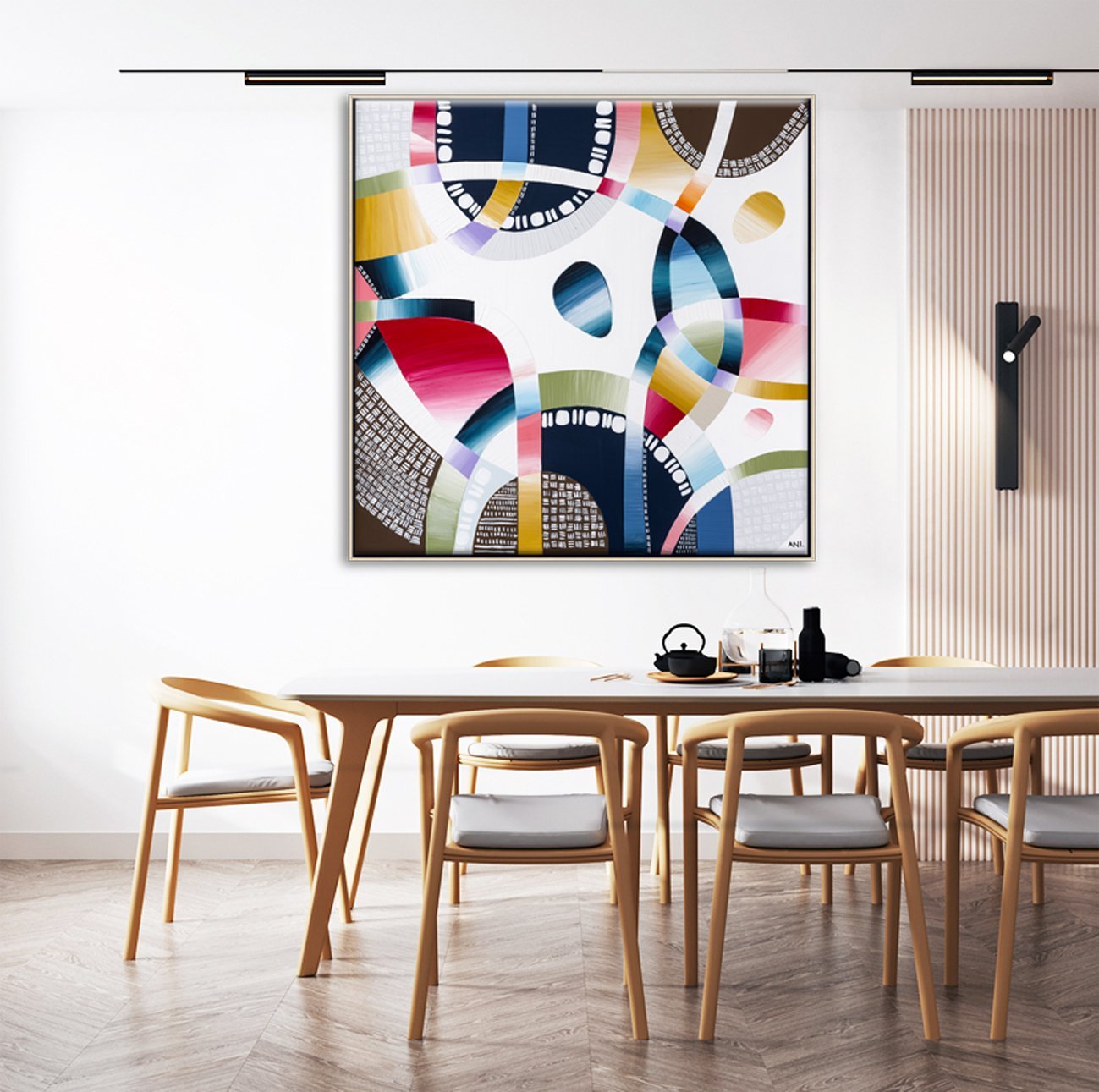 Yarra Walk – Original Painting by Ani Ipradjian - Gold Coast Gallery Of ArtAni Ipradjian