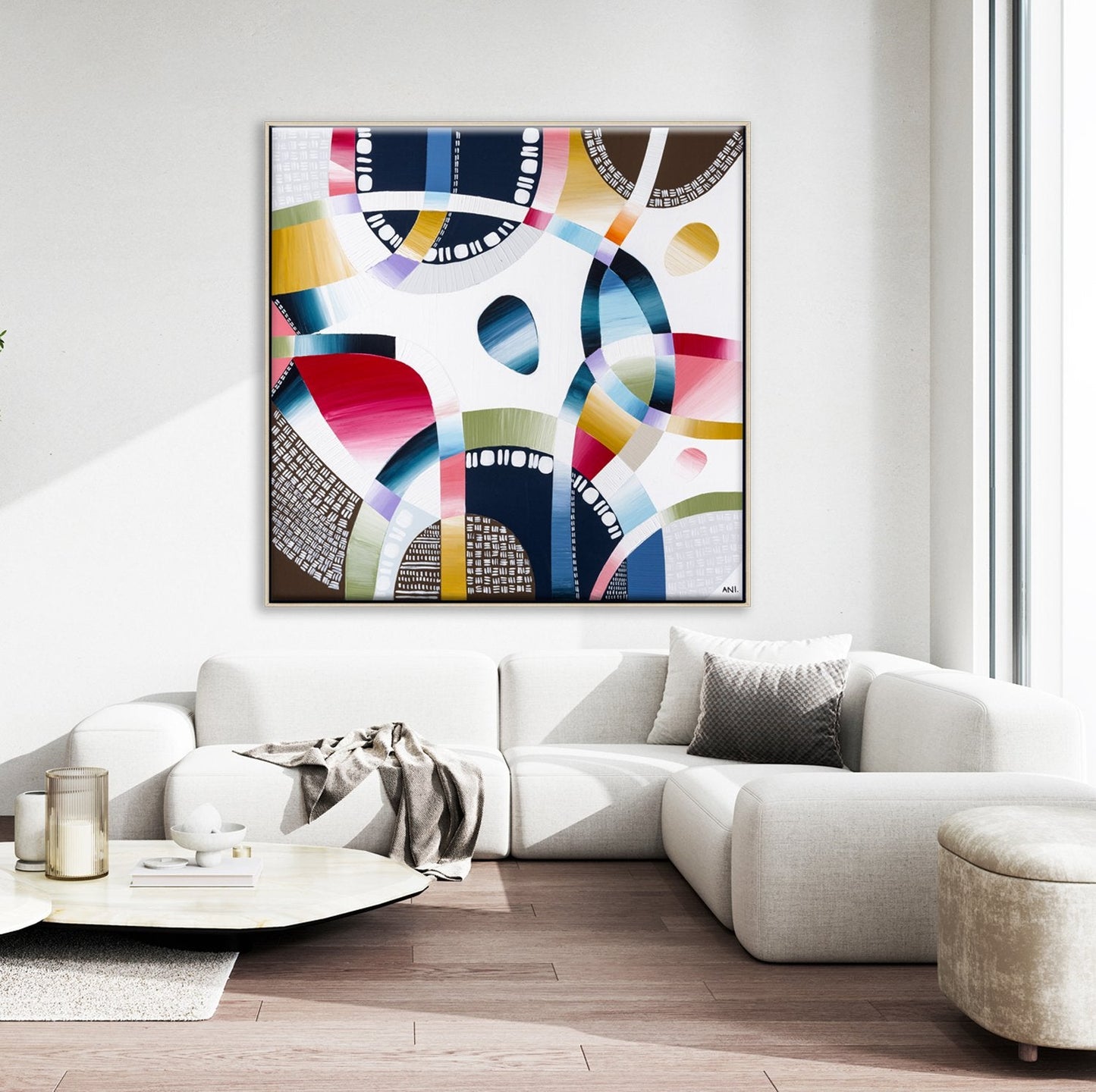 Yarra Walk – Original Painting by Ani Ipradjian - Gold Coast Gallery Of ArtAni Ipradjian