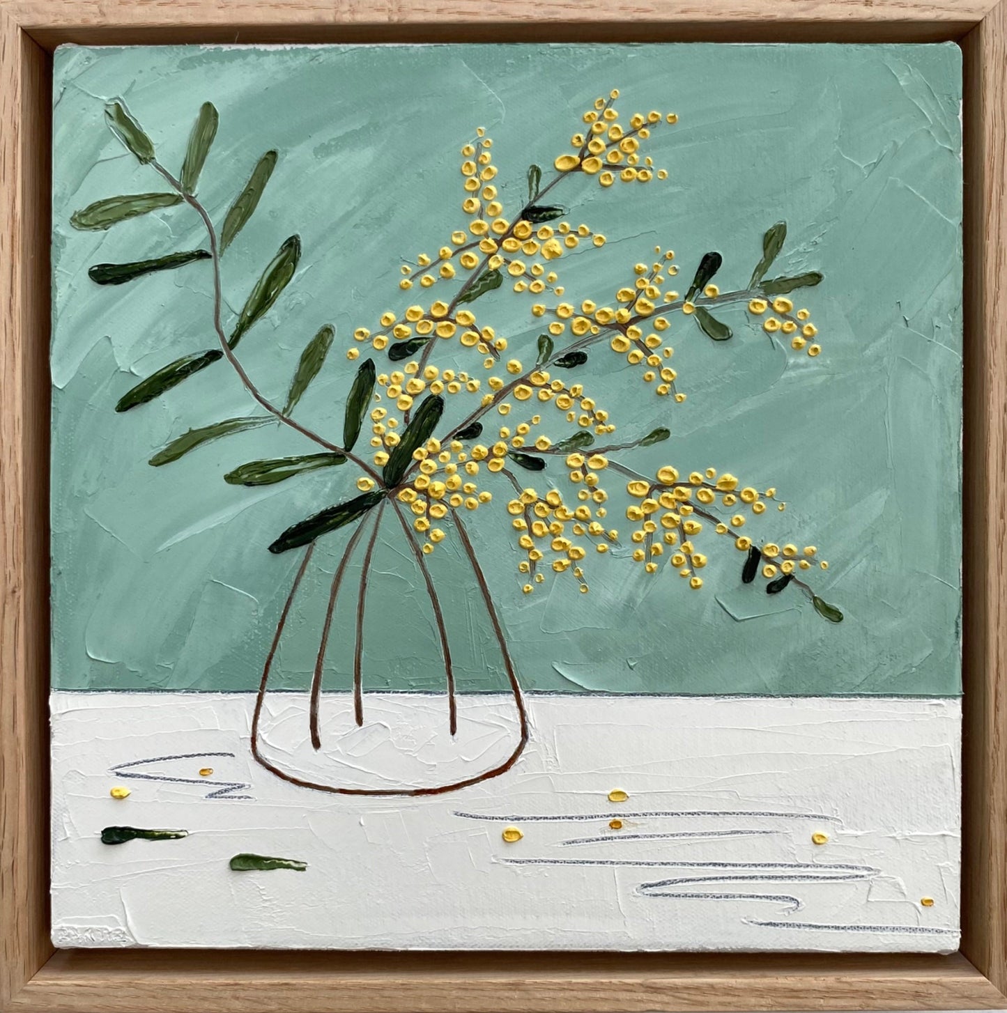 Yellow Wild Bloom - Gold Coast Gallery Of ArtJustine Bartie