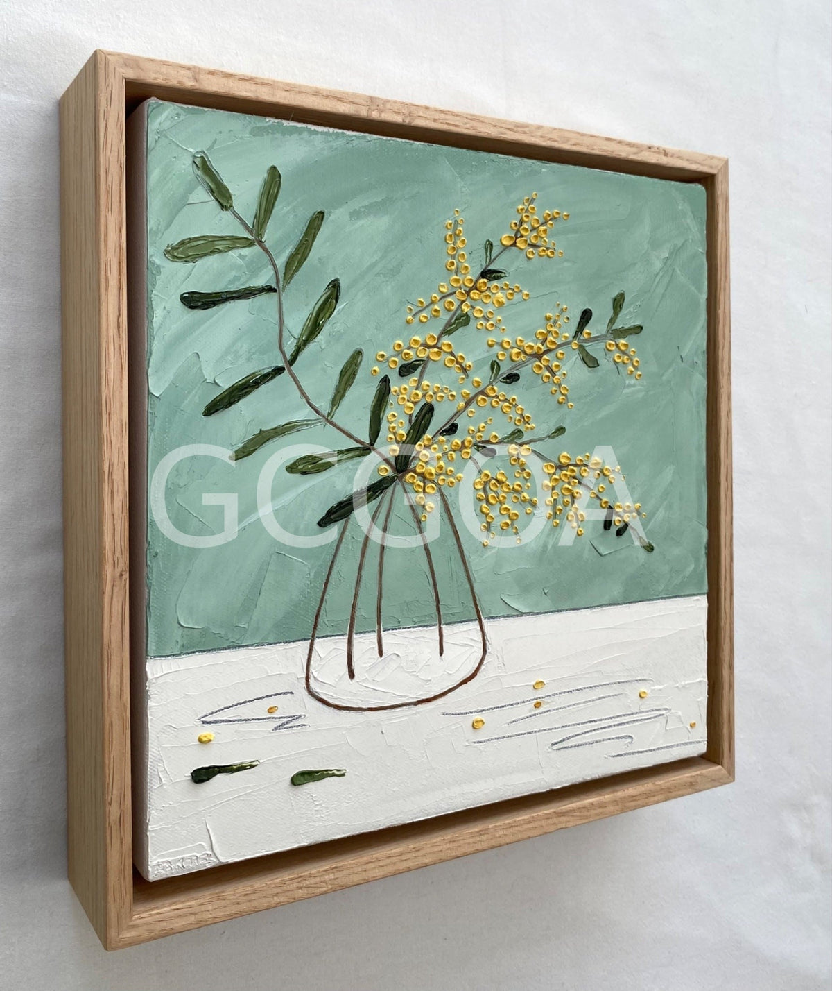 Yellow Wild Bloom - Gold Coast Gallery Of ArtJustine Bartie