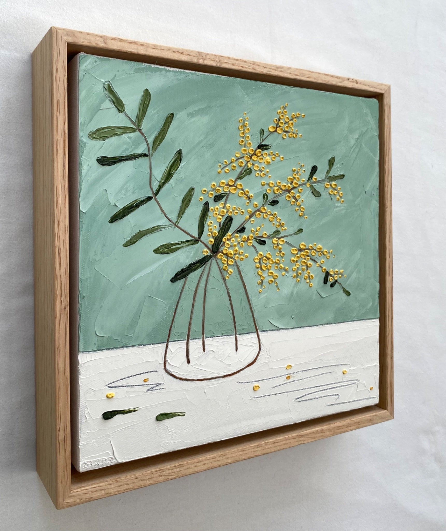 Yellow Wild Bloom - Gold Coast Gallery Of ArtJustine Bartie