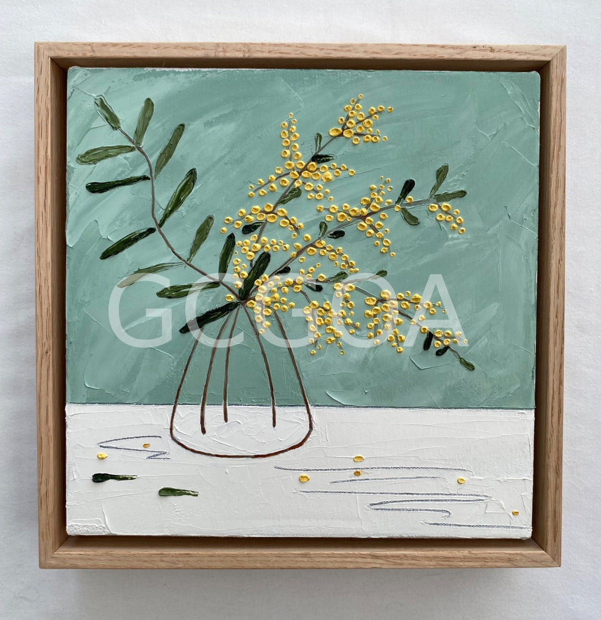Yellow Wild Bloom - Gold Coast Gallery Of ArtJustine Bartie